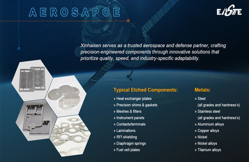 Berita perusahaan terbaru tentang Etching untuk Aerospace: Bagian Presisi untuk Langit