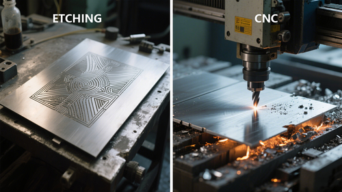 Berita perusahaan terbaru tentang Mengapa Memilih Etching Daripada Pemesinan CNC? Temukan Keunggulan Unik Etching