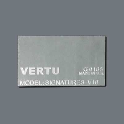 Harga yang bagus Label/papan nama aluminium logam kustom grosir on line