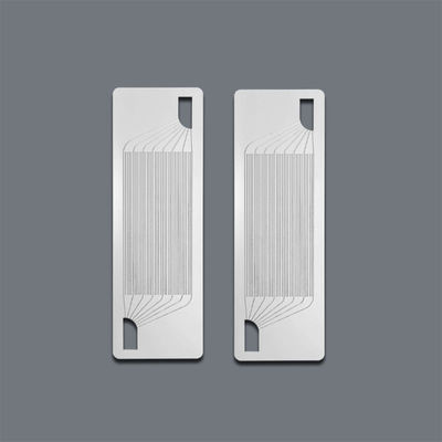 Harga yang bagus Pelat Bipolar Logam Ultra Tipis 0.1mm Ukiran Kustom untuk Sel Bahan Bakar PEM on line