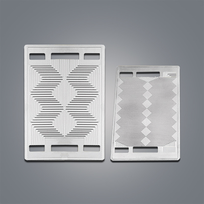 Harga yang bagus Precision Metal Etching 0.5mm 316L Printed Circuit Heat Exchanger Plates on line