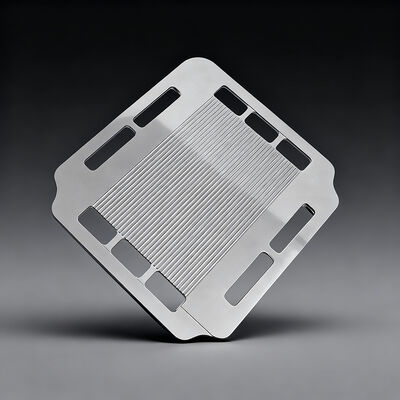 Harga yang bagus Layanan Etching Titanium Untuk Pelat Bipolar Logam Saluran Mikro Aliran Kustom Ketebalan 0.6mm on line