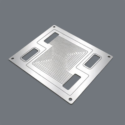 Harga yang bagus Precision Stainless Steel Photo Etching for 0.6mm Custom Micro Flow Channel Metallic Bipolar Plates with Ultra-precision Microchannel Processing (Plat Bipolar Logam dengan Proses Mikrokanal yang Sangat Tepat) on line