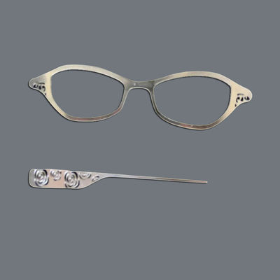 Harga yang bagus Titanium SUS304 Frame Kaca Precision Etched Ultra Lightweight ± 0,03mm Toleransi on line