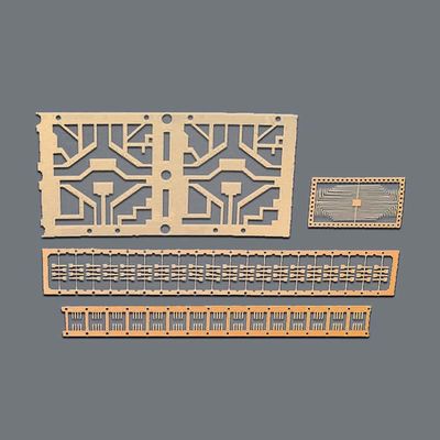Metal Kimia Etching Cooper LC Lead Frame Untuk Semikonduktor