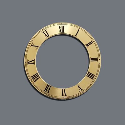 Harga yang bagus Precision Copper Chemical Etching Dial Jam Tangan 0.5mm tebal Untuk Jam Mewah on line