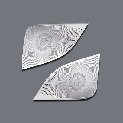 Premium Stainless Steel Etched Custom Metal Speaker Grill Untuk Sistem Audio 0.8mm