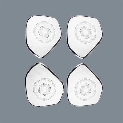 Custom Stainless Steel Speaker Otomotif Grilles Mikro perforated